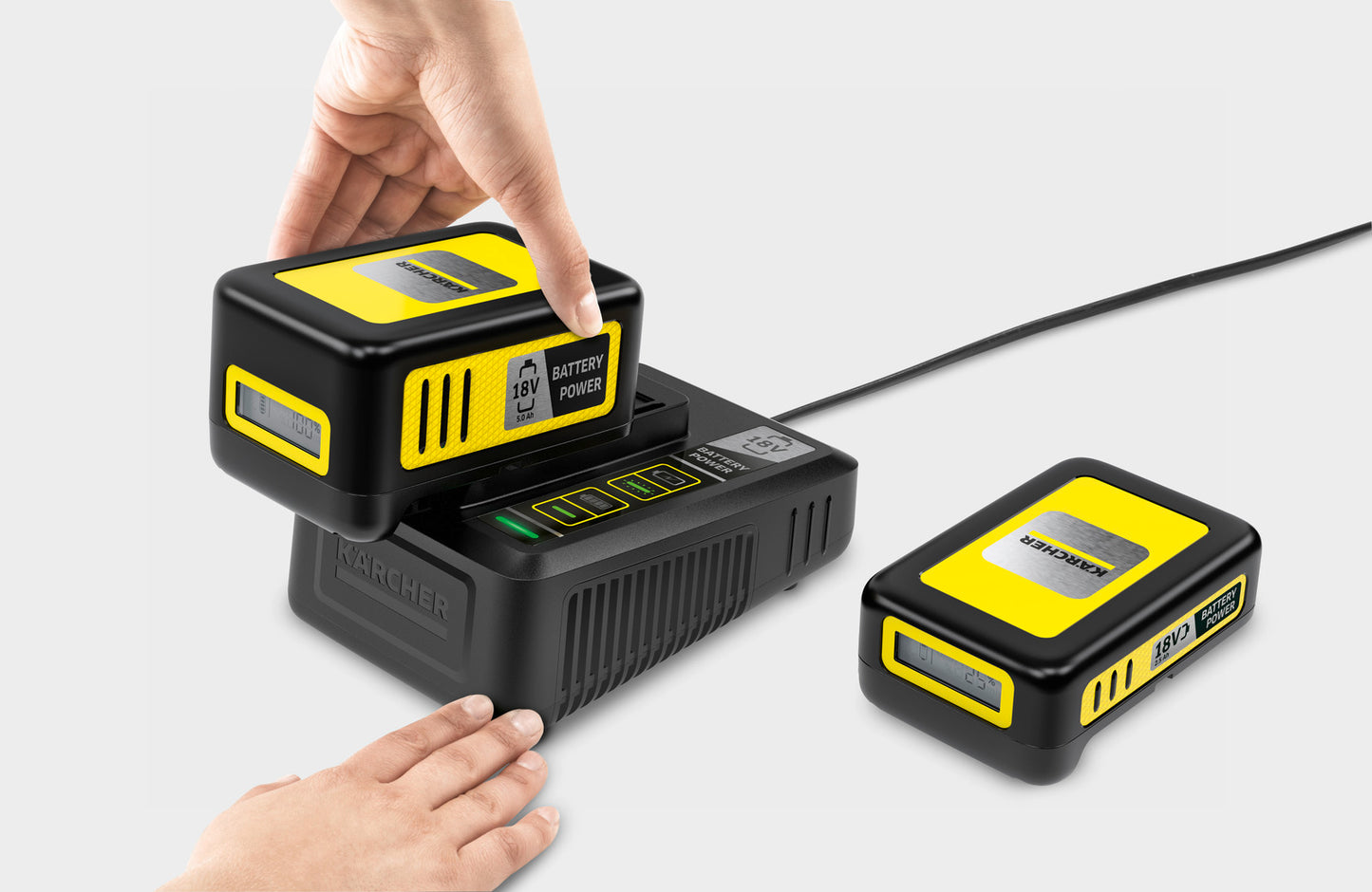 Chargeur rapide KÄRCHER 18V