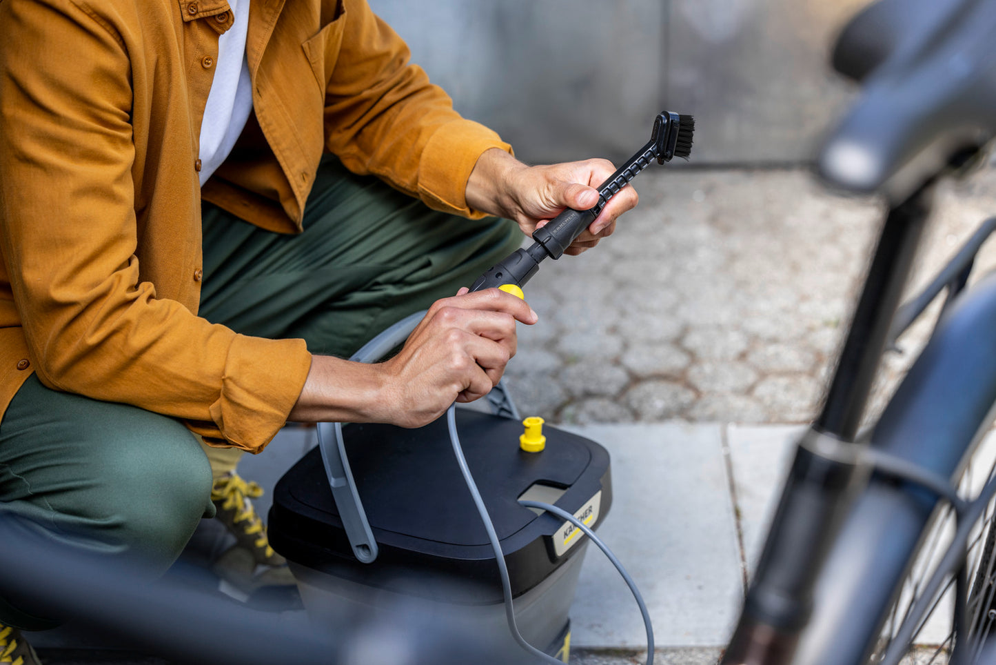 Brosse Nettoyage de Précision KÄRCHER pour Nettoyeurs Mobiles OC 3 et OC 4