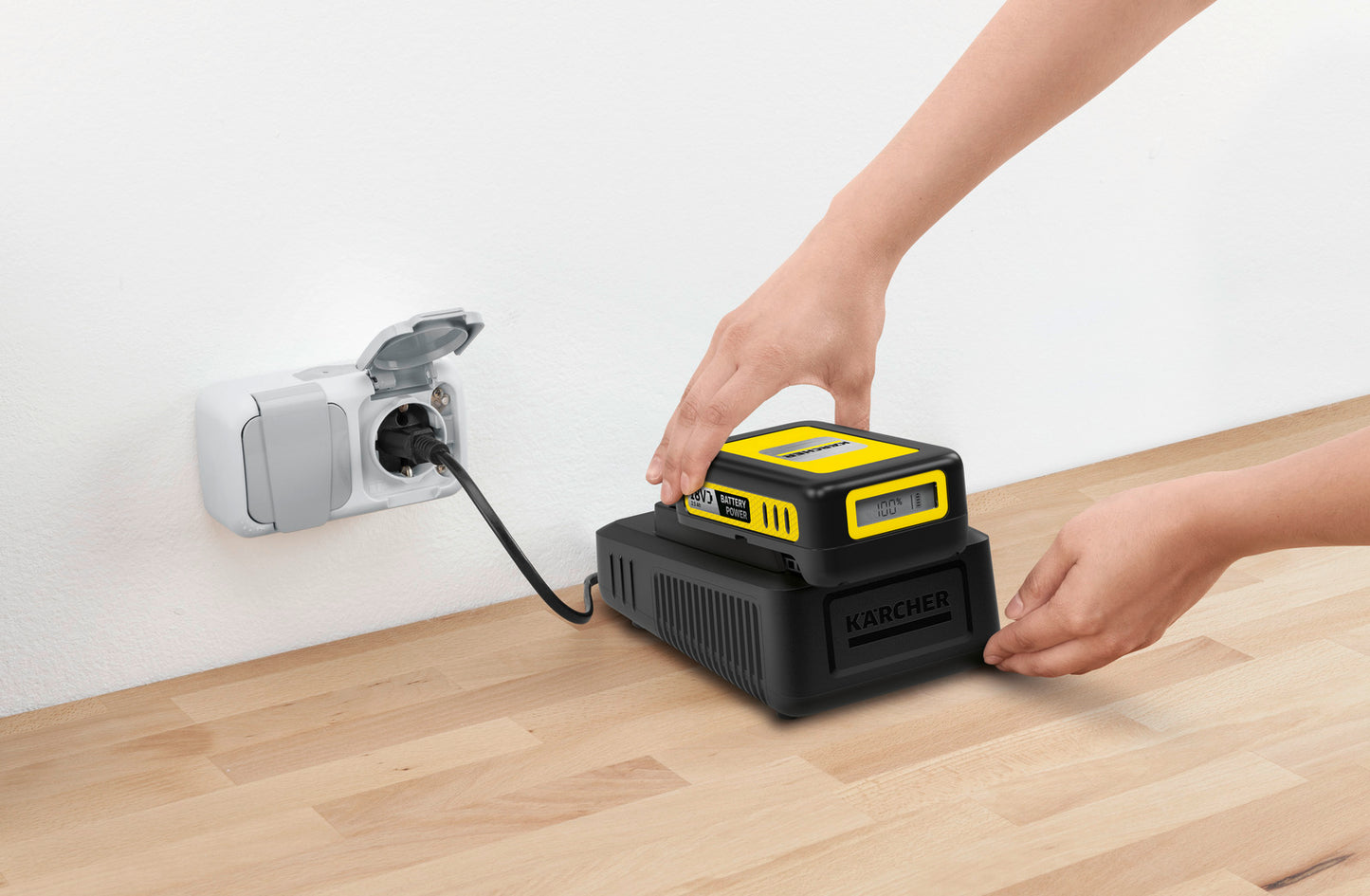 Kit Batterie KÄRCHER Battery Power 18 V / 2,5 Ah + Chargeur rapide