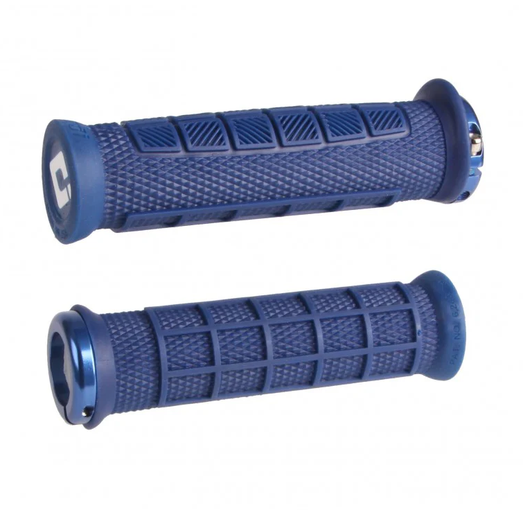 Grips ODI ELITE PRO V2.1 Lock-on 130 mm Blå