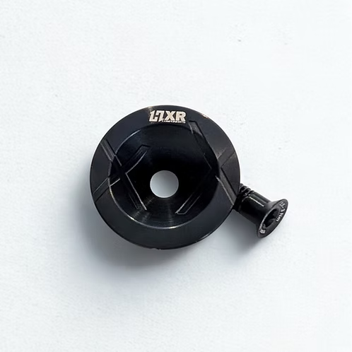 Pokrovček krmilne opore HXR COMPONENTS, črn