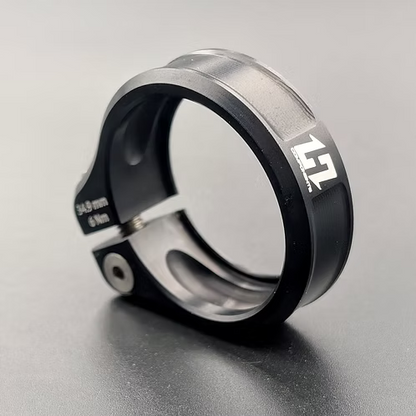 HXR COMPONENTS 34,9/35 mm melna sēdekļa stutes skava