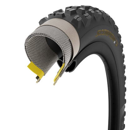 Guma PIRELLI SCORPION ENDURO M izdanje u boji 29x2.40 HardWall Tubeless Ready, sklopiva, crna/zlatna