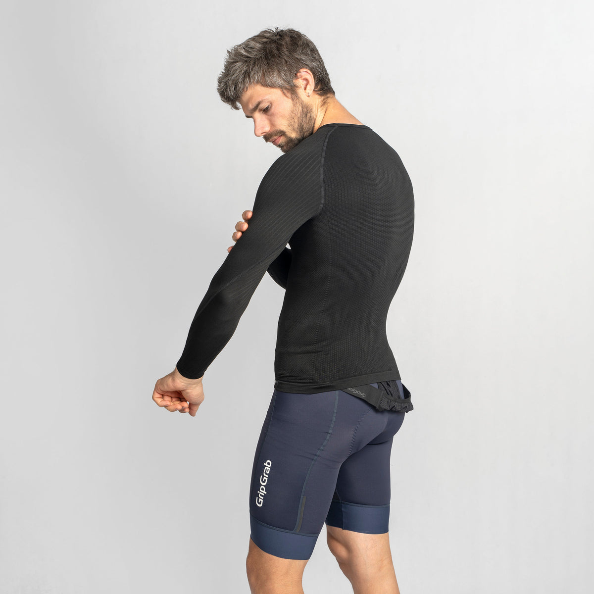 Svart långärmat underställ GRIPGRAB PACR SPRING AUTUMN SEAMLESS
