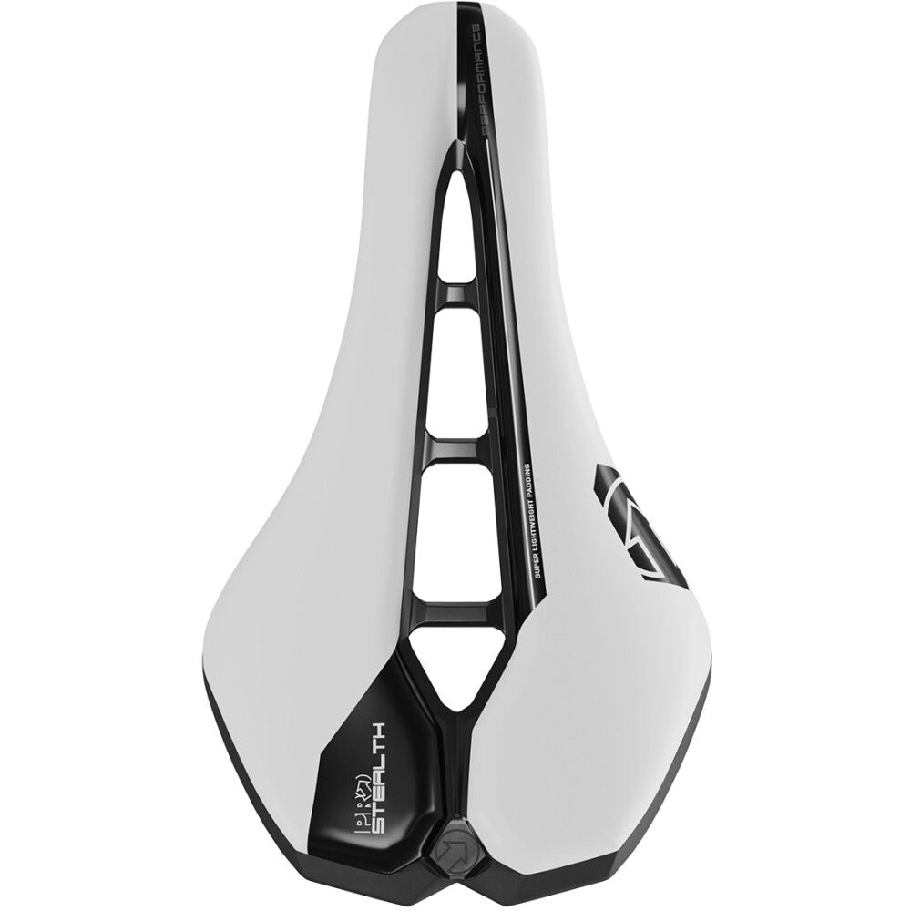 Selle PRO STEALTH PERFORMANCE 142mm Rails Inox Blanc