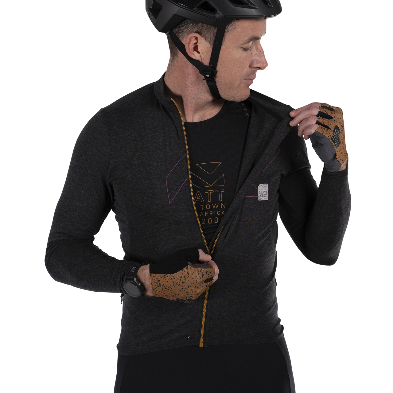 Tröja LEATT MTB ENDURANCE 4.0 Långa Ärmar Svart