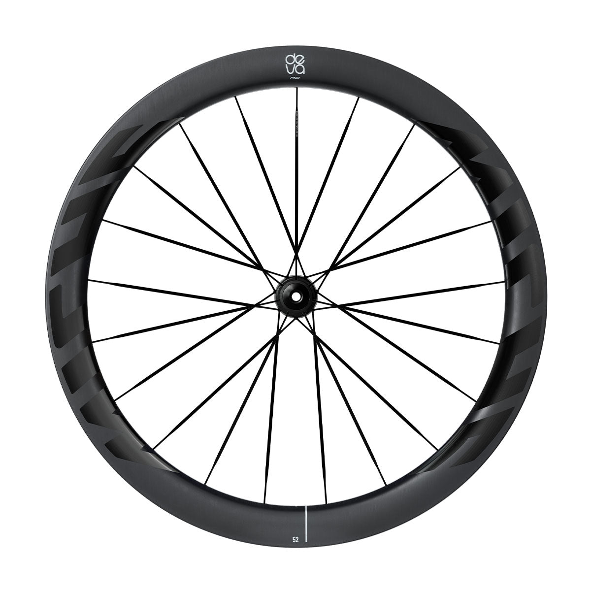 Paire de Roues MICHE DEVA RD 52 Tubeless Ready (Center Lock) Noir