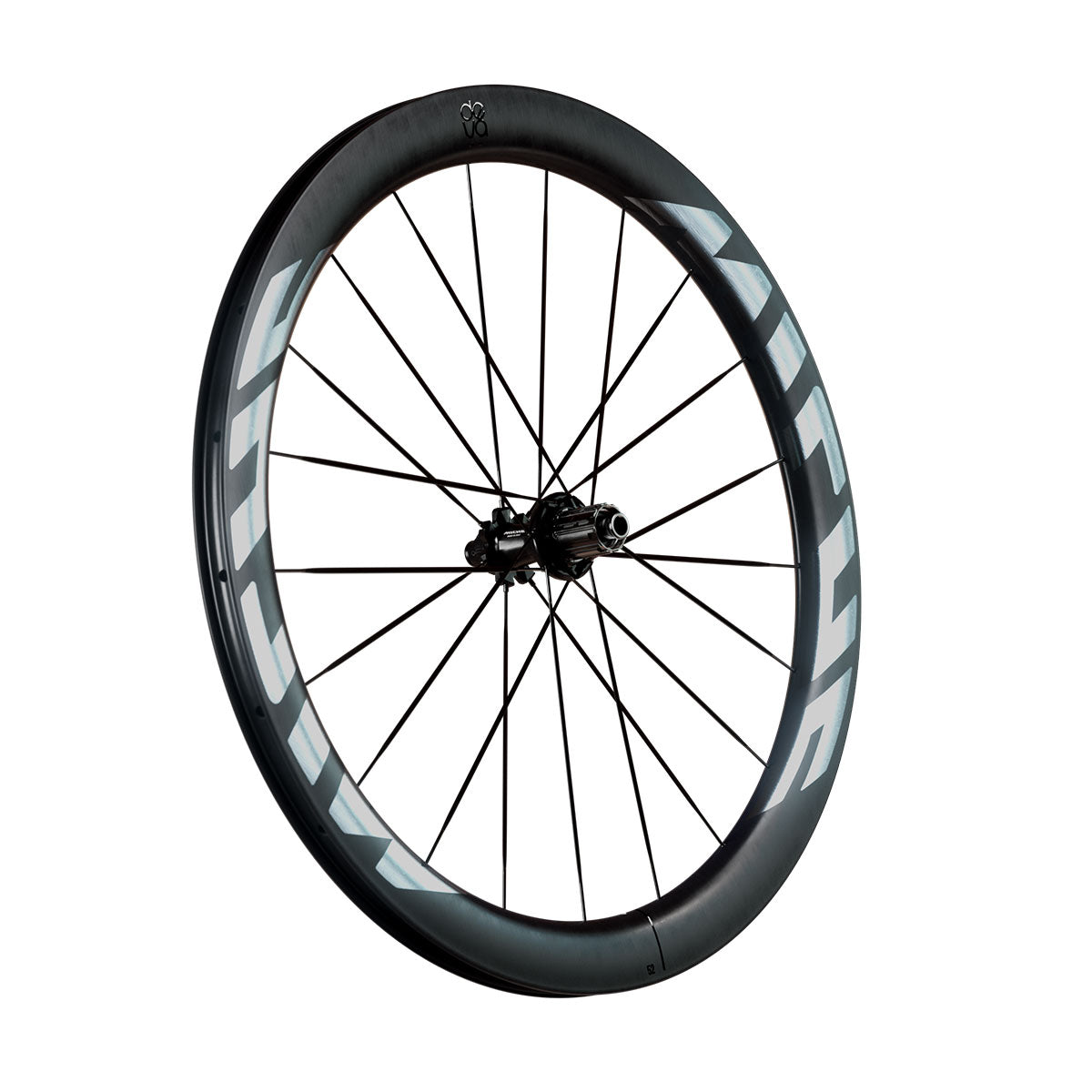 Paire de Roues MICHE DEVA RD 52 Tubeless Ready (Center Lock) Noir/Argent