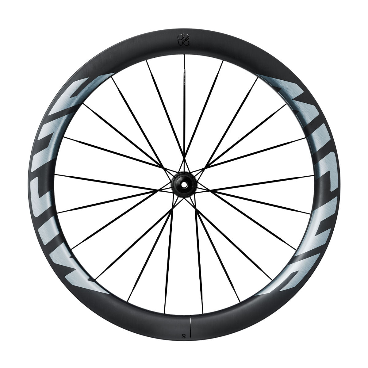 Paire de Roues MICHE DEVA RD 52 Tubeless Ready (Center Lock) Noir/Argent