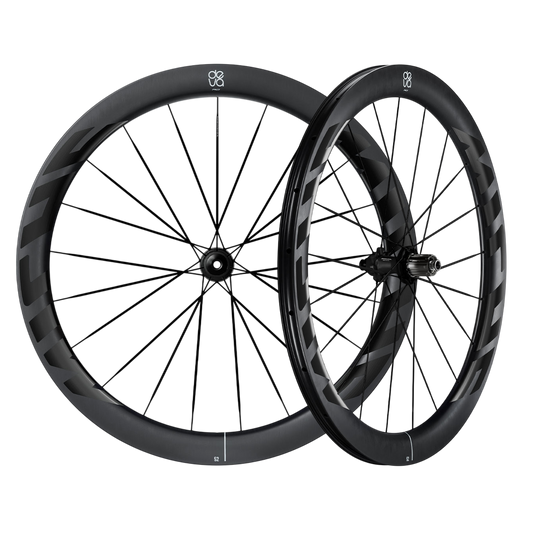 Paire de Roues MICHE DEVA RD 52 Tubeless Ready (Center Lock) Noir