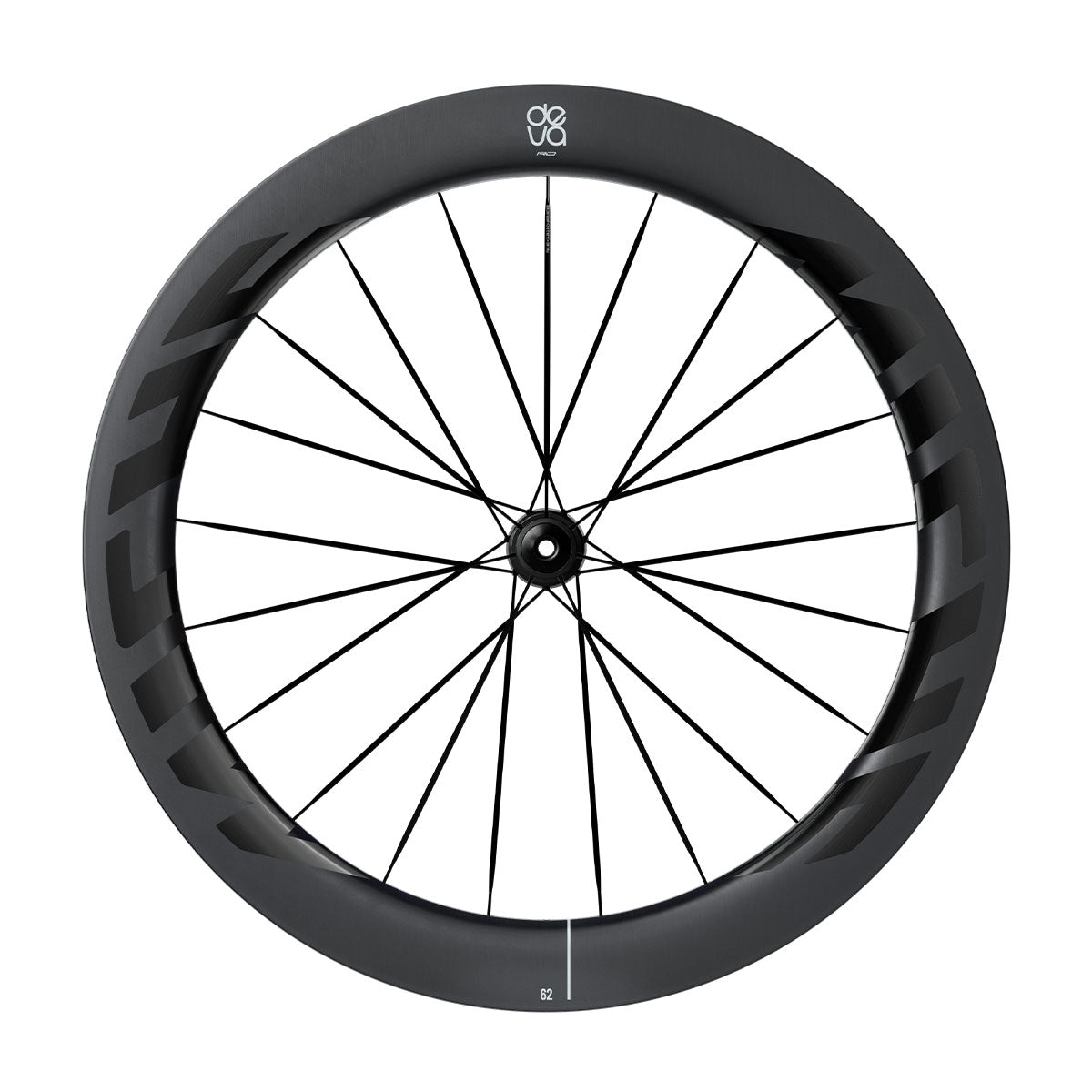 Par de ruedas MICHE DEVA RD 62 Tubeless Ready (Center Lock) negras