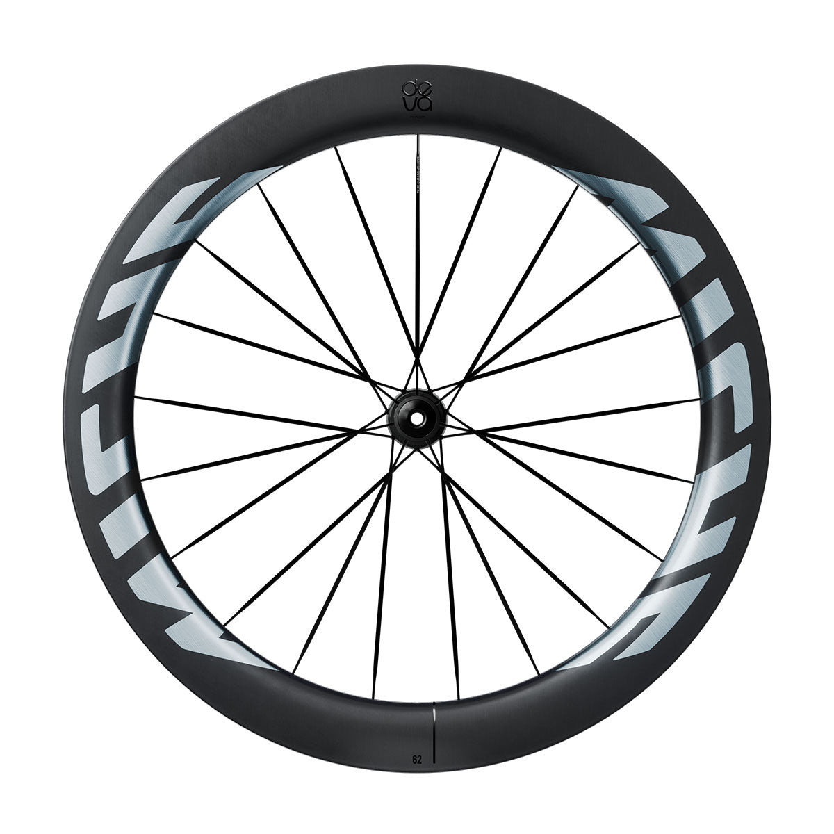 MICHE DEVA RD 62 hjulsæt, Tubeless Ready (Center Lock), sølv