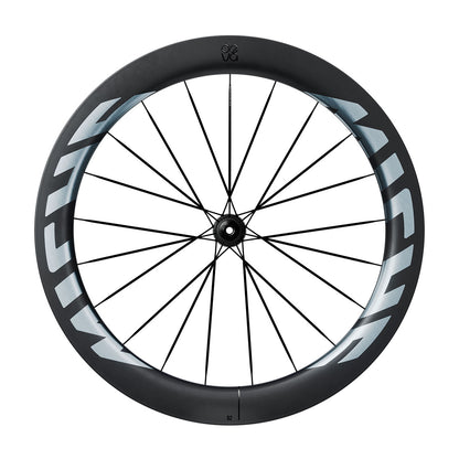 MICHE DEVA RD 62 hjulsæt, Tubeless Ready (Center Lock), sølv