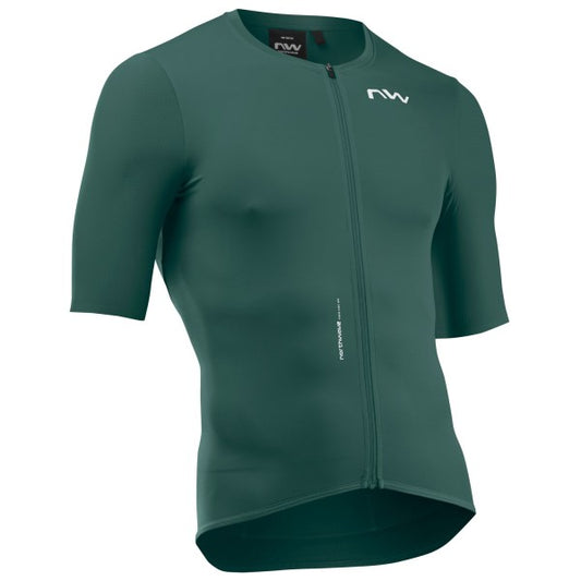Maillot NORTHWAVE ESSENCE Manches Courtes Vert