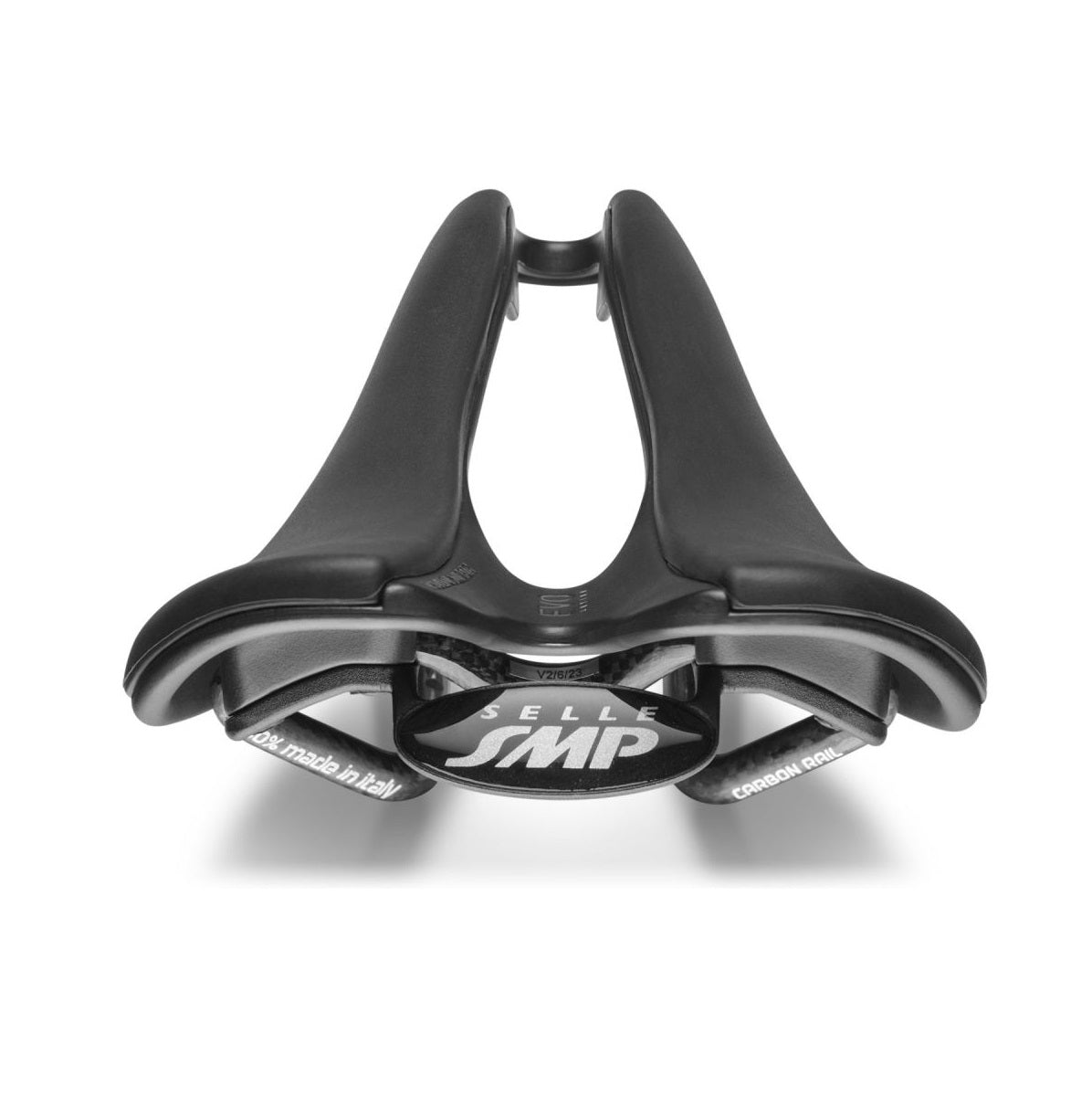 Sadel SMP EVO Bredde 138 mm Kulfiberrails Sort