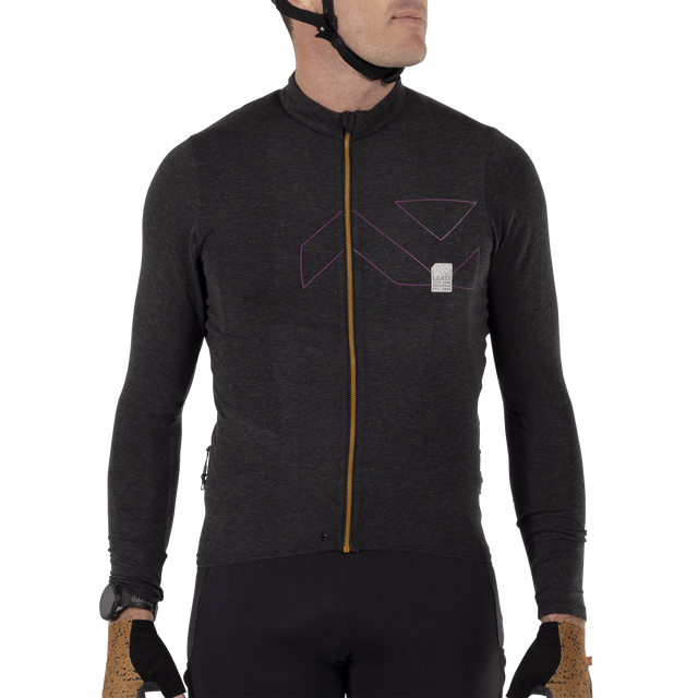 Tröja LEATT MTB ENDURANCE 4.0 Långa Ärmar Svart