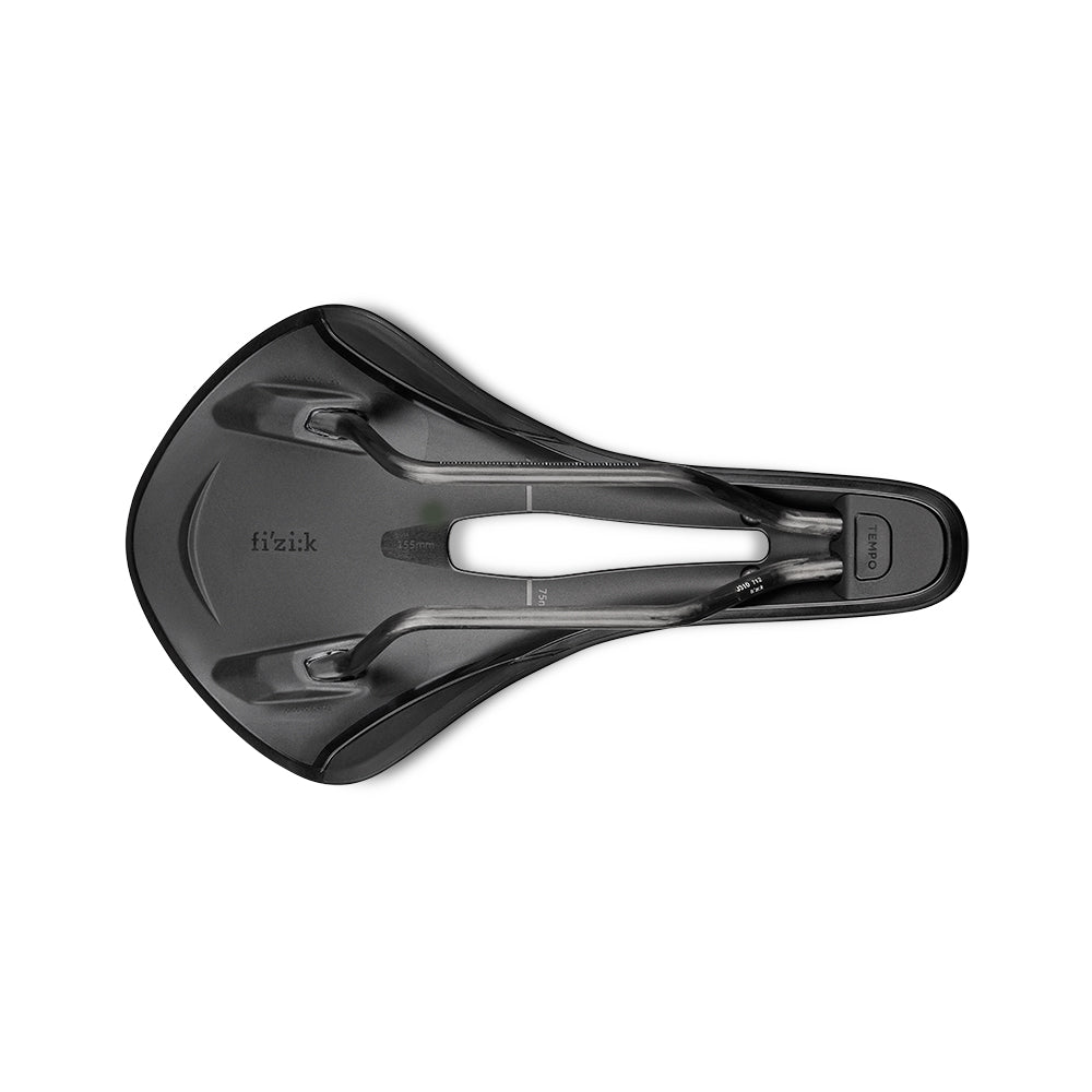 Selle FIZIK TEMPO ALIANTE R1 155mm Rails Carbone Noir