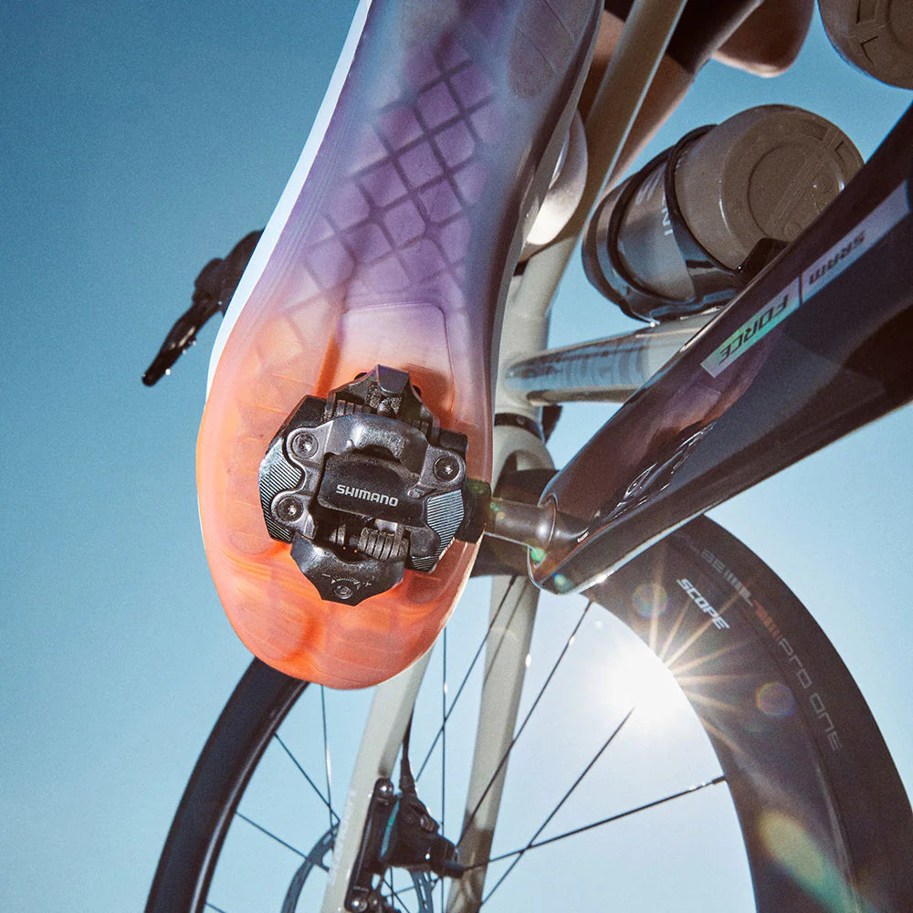 Chaussures Gravel FIZIK BEAT Blanc/Orange