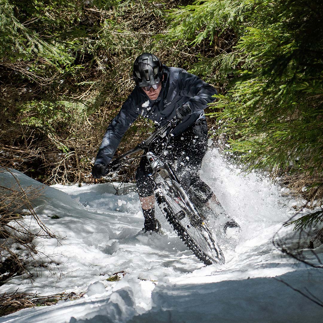 MTB-sko FIZIK VINTER TERRA NANUQ GTX FLAT Sort/Grå