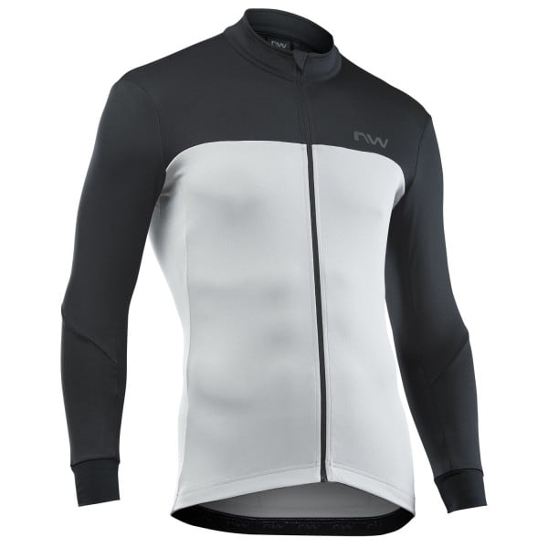 Kolesarski dres NORTHWAVE FORCE 2 z dolgimi rokavi, siv/črn