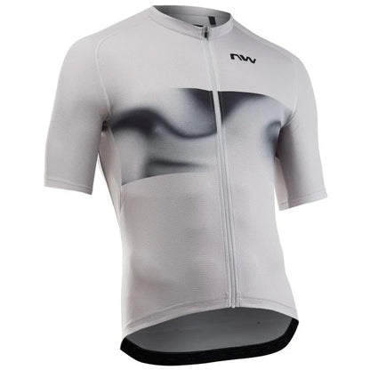 Dres NORTHWAVE FORCE EVO krátký rukáv šedý