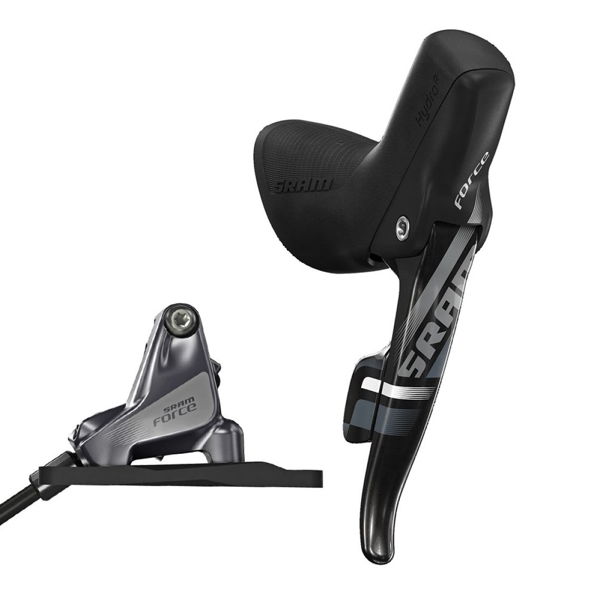 SRAM FORCE 22 11V Flat Mount Oikea Vipu ja Takajarrusatula Ilman Levyä