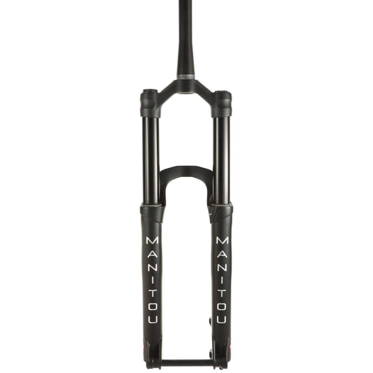 MANITOU Mezzer G2 LT Comp -joustokeula 29", kartiomainen kaulaputki, 15x110 mm Boost, musta