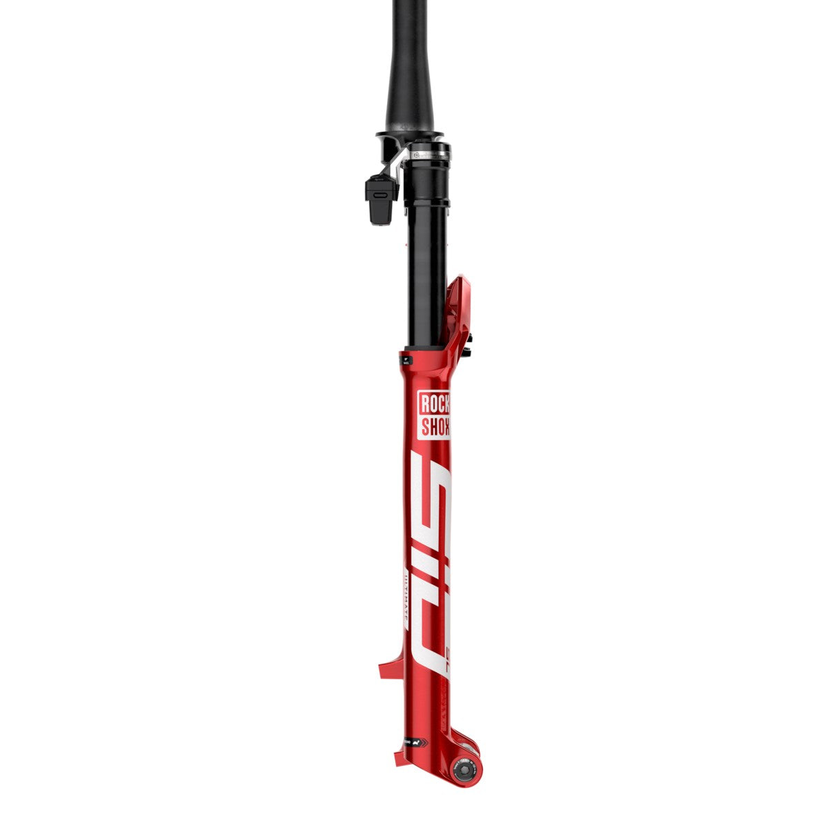 Punainen ROCKSHOX SID SL ULTIMATE FLIGHT ATTENDANT 29" -etuhaarukka – sivukuva