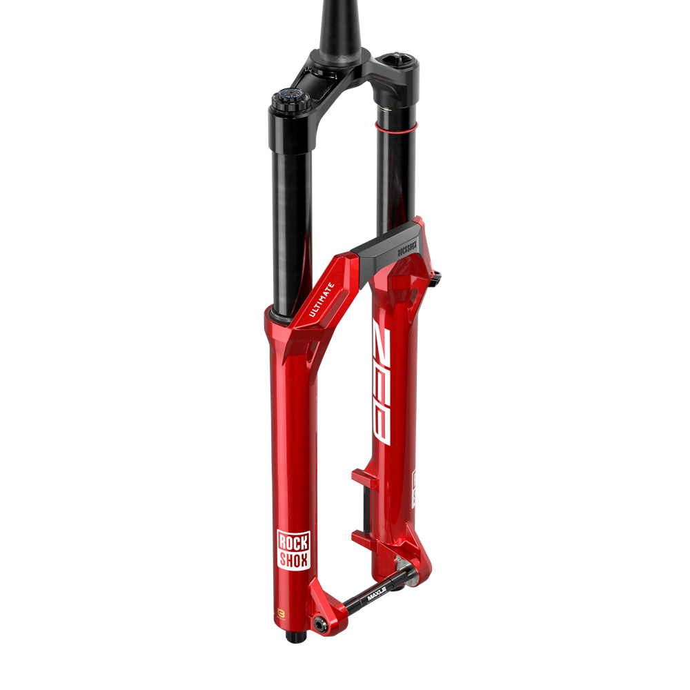 Fourche ROCKSHOX ZEB ULTIMATE CHARGER 3.2 RC2 29" LINEAR XL Conique Axe 15x110mm Boost Rouge
