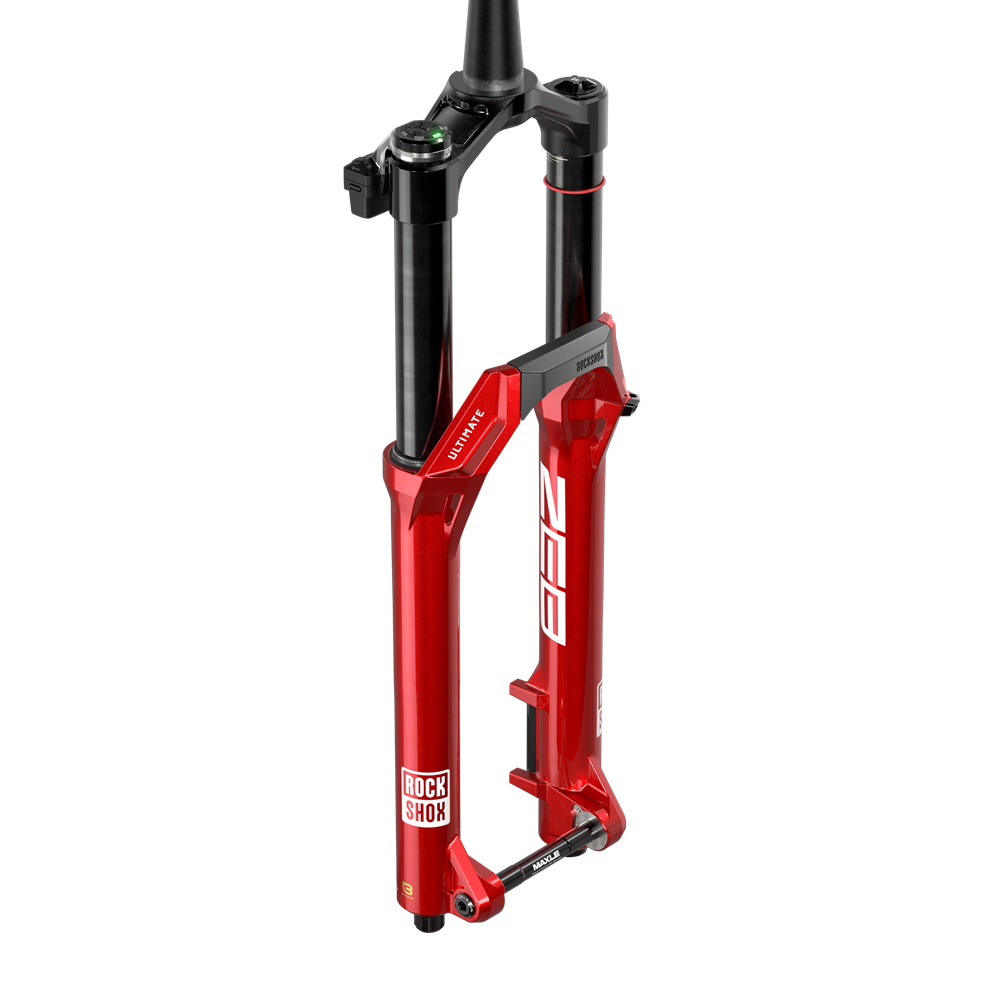 Fourche ROCKSHOX ZEB ULTIMATE CHARGER 3.2 RC2 FLIGHT ATTENDANT 29" Axe 15x110mm Boost Rouge