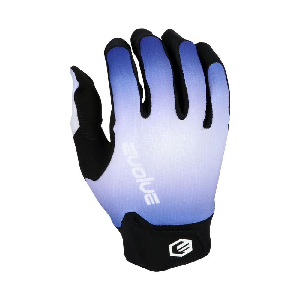 Guantes Evolve SI2 infantil azul y blanco