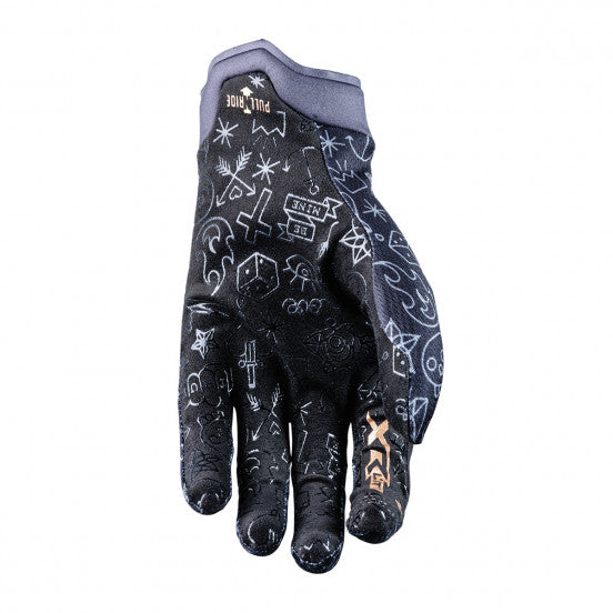 Guanti FIVE XR-LITE Tatoo Nero/Oro
