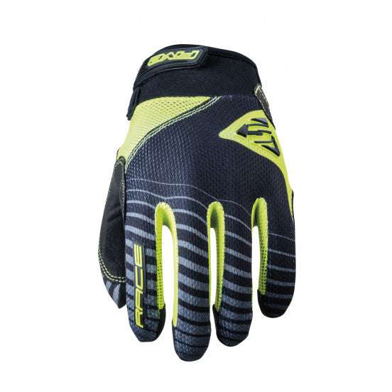 Guanti FIVE BMX RACE Junior Giallo/Nero
