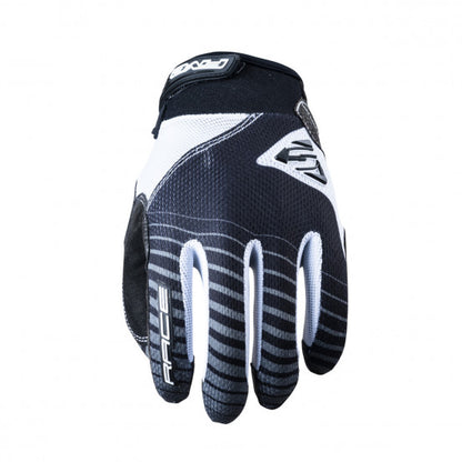 Handschuhe FIVE BMX RACE Junior Schwarz/Weiß