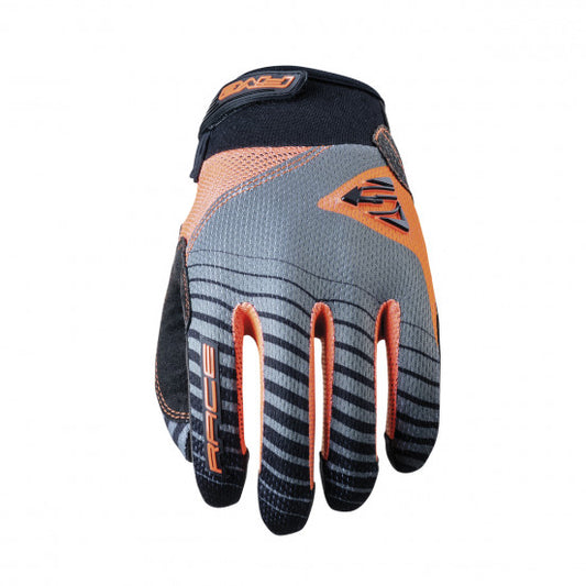 Gants FIVE BMX RACE Junior Gris/Orange