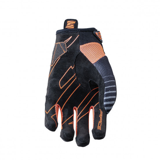 Guanti FIVE BMX RACE Junior Grigio/Arancione