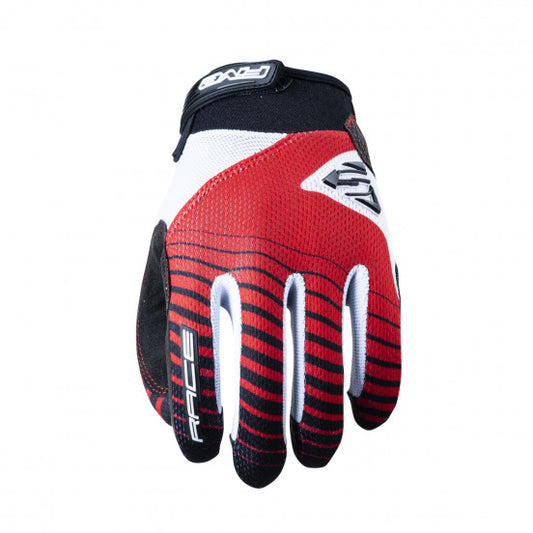 Gants FIVE BMX RACE Junior Rouge