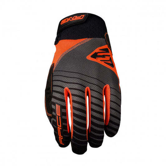 Gants FIVE BMX RACE Gris/Orange