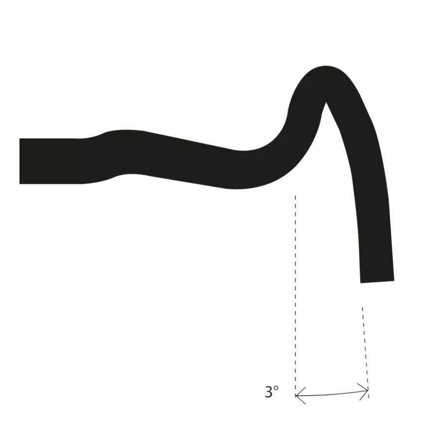 Cintre DEDA GERA ALU 24° POB Finish