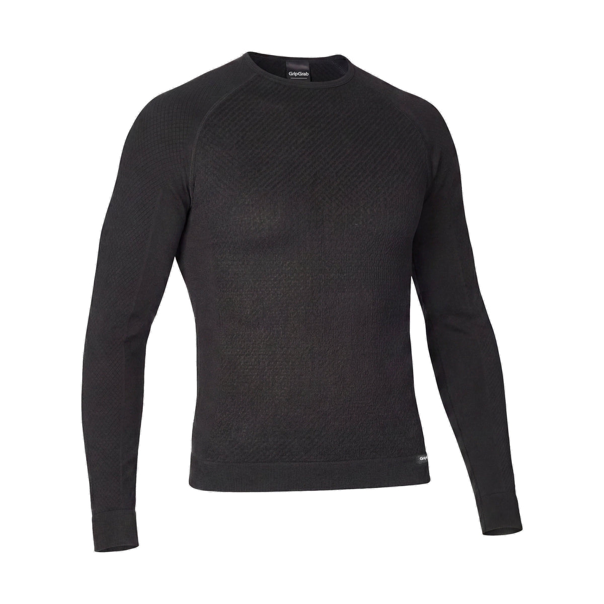 Maglia intima a maniche lunghe GRIPGRAB PACR WINTER SEAMLESS nera