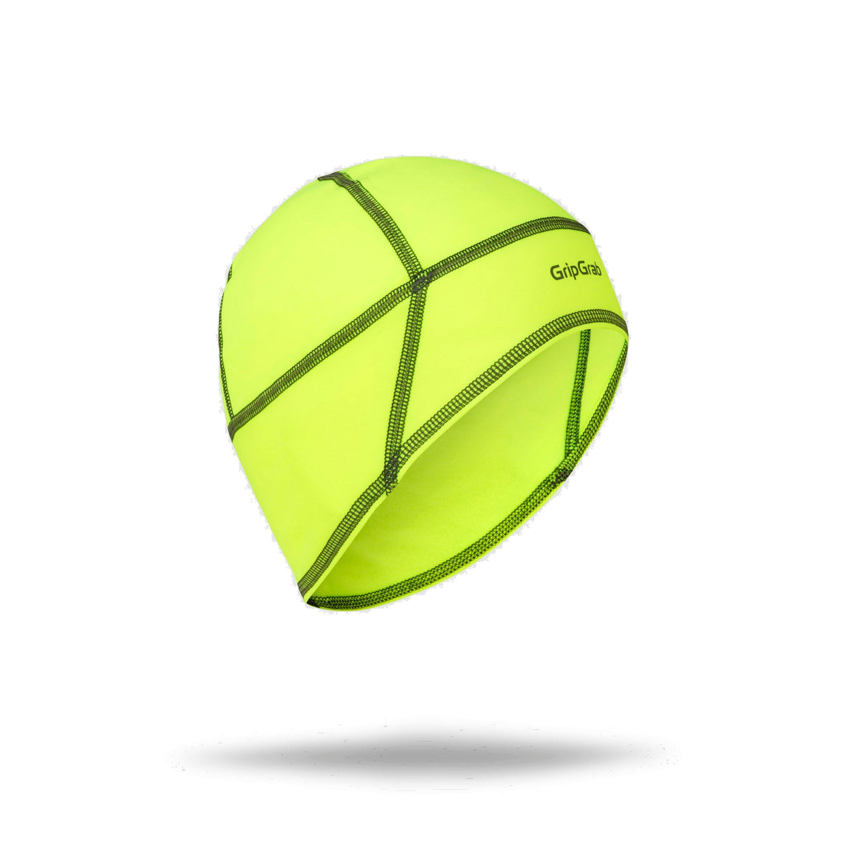 Žltá čiapka pod prilbu GRIPGRAB THERMO HI-VIS na jar a jeseň