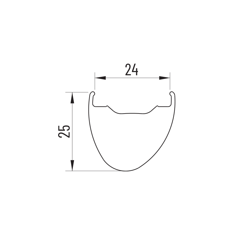 Paire de Roues MICHE GRAFF XL DISC Tubeless Ready (Center Lock)