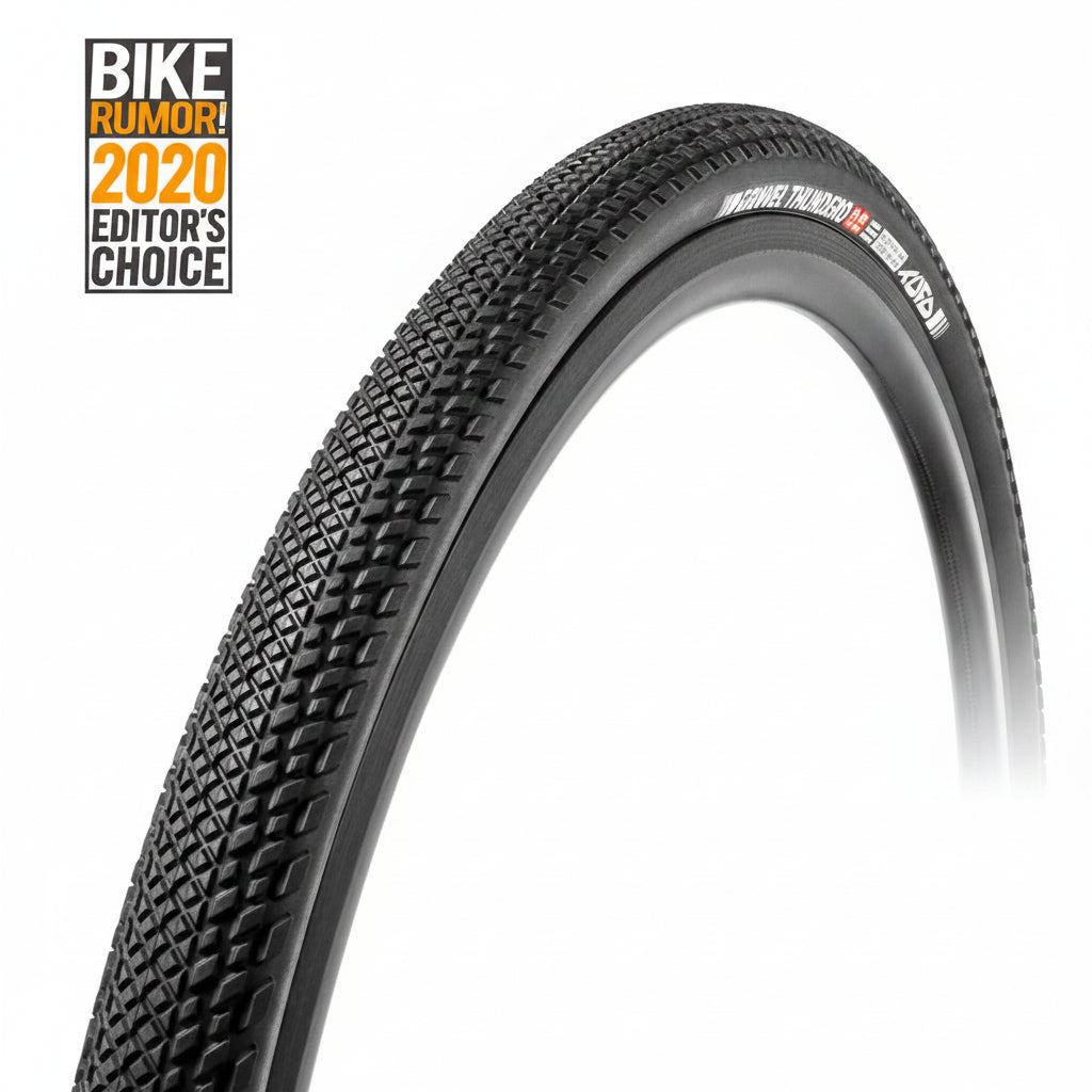 Dæk TUFO GRAVEL THUNDERO 700c Tubeless Ready Sort