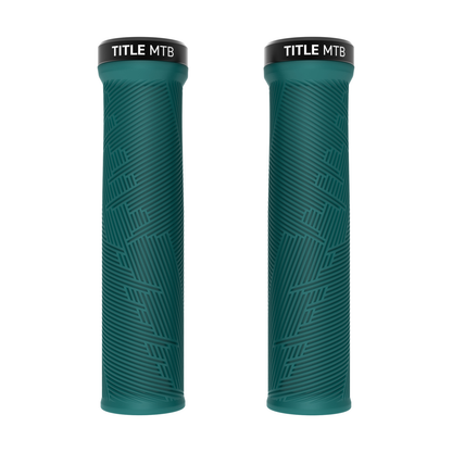 Grips Title MTB FORM Lock-On Turquoise - par vista de frente