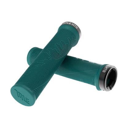 Grips Title MTB FORM Lock-On Turquoise - vista detalhada