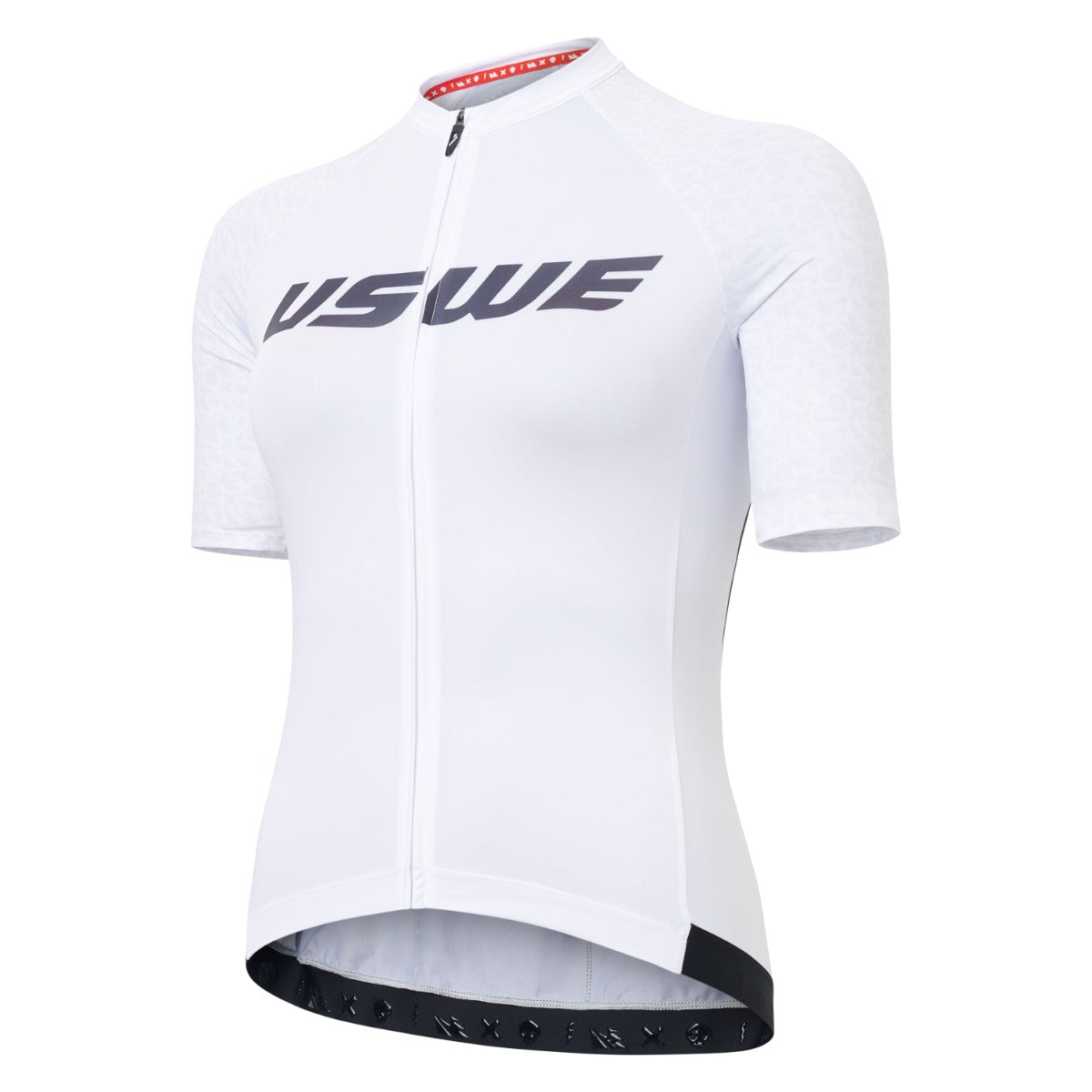 Wielershirt USWE GRUS GRAVEL Korte Mouwen Dames Wit
