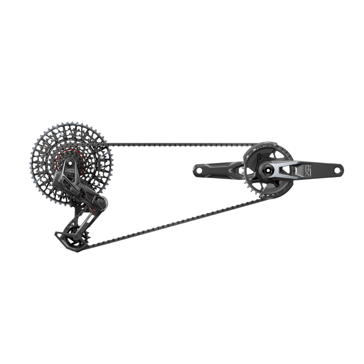 Grupa SRAM X0 EAGLE T-TYPE AXS Q174 DUB Wide 32 Zęby 10/52 V2
