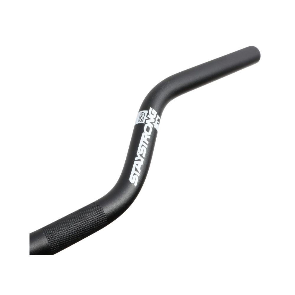 Guidon BMX STAYSTRONG Chevron Exp Alu Black Ø22.2mm