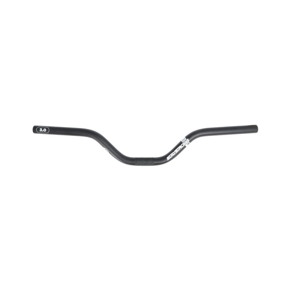 Guidon BMX STAYSTRONG Chevron Exp Alu Black Ø22.2mm