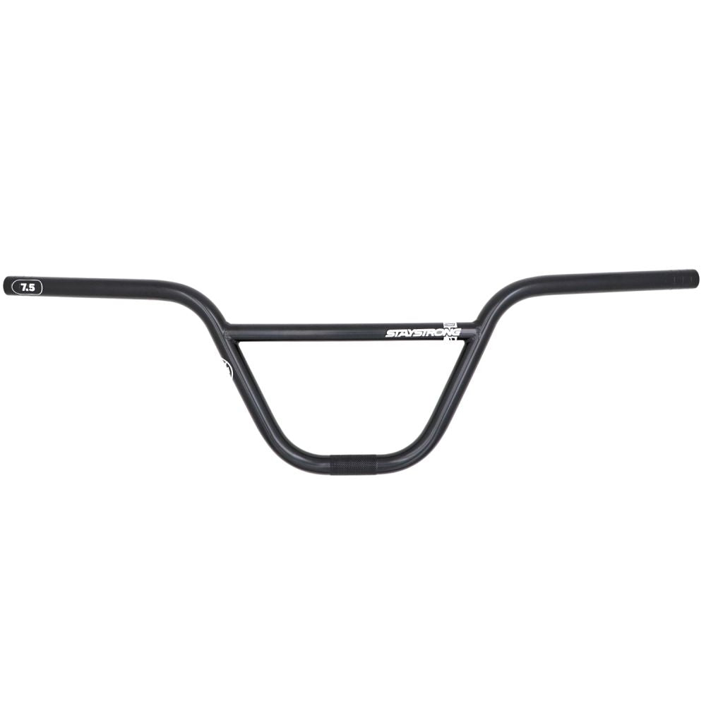 Guidon BMX STAYSTRONG Chevron Race Black Ø22.2mm
